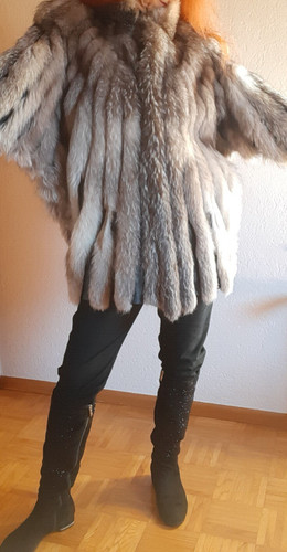 Elegante silberfuchs jacke - elegante, silberfuchs-jacke