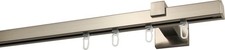 Gardinenschiene Innenlaufschiene edelstahl farben 1-läufig ab 100 cm (710) Nora"