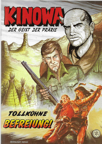 Kinowa der geist - prärie, /
