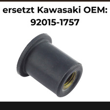 10x Gummimutter für Kawasaki