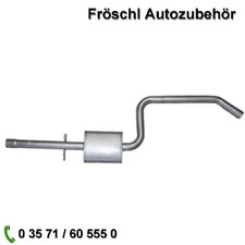 Mittelschalldämpfer Auspuff