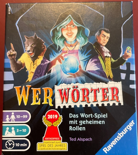 Wer wörter ravensburger spiel - wörter,