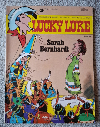 Lucky luke sarah bernhardt - luke,