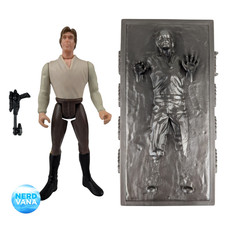 Star Wars Han Solo Carbonite POTF 2 1996 Hasbro Complete