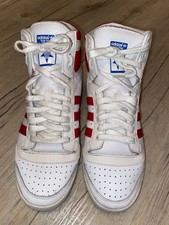 Adidas Top Ten High Sneaker Weiß/ Rot / Größe 41 1/3