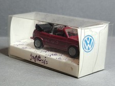 Wiking VW Golf Cabrio Genesis in original VW Podestschachtel TOP-RARITÄT