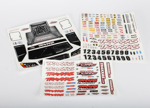Traxxas decal sheet - traxxas,