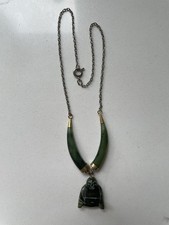 Jade buddha anhänger mit - mit, 2