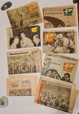 8 alte DDR Zeitschriften Radsport Friedensfahrt Sport im Bild, ND, RadsportWoche