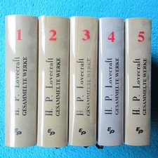 H.P. Lovecraft Gesammelte Werke 1 2 3 4 5 Edition Phantasia 3924959471 RAR