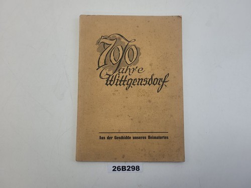 Festschrift 700 jahre - 700,