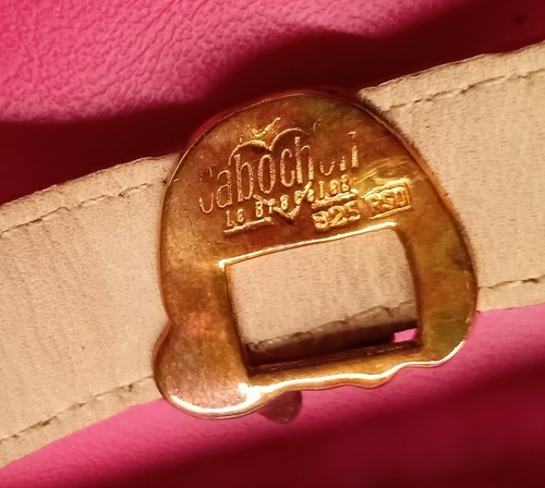 Vintage cabouchon bracelet - cabouchon,
