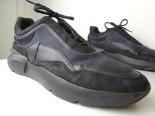 NUBIKK NBKK Herr Premium Schuhe Sneaker Leder Textil Schwarz Portugal Gr.45 Neuw