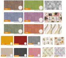 Tischdecke abwaschbar Wachstuch Meterware , Oberfläche strukturiert Leinenoptik