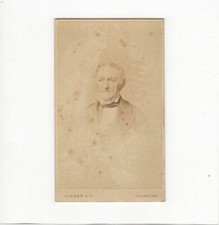 Turner CDV Foto Herrenportrait - Islington um 1870