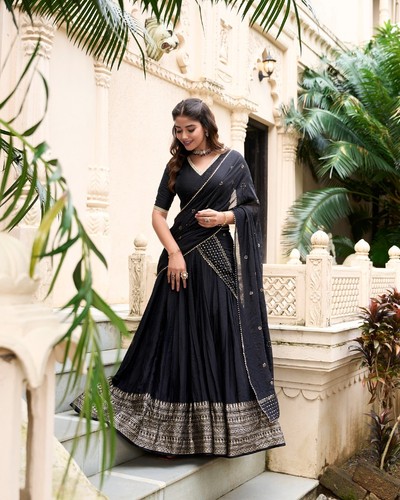 Neu schwarz lehenga - neu,