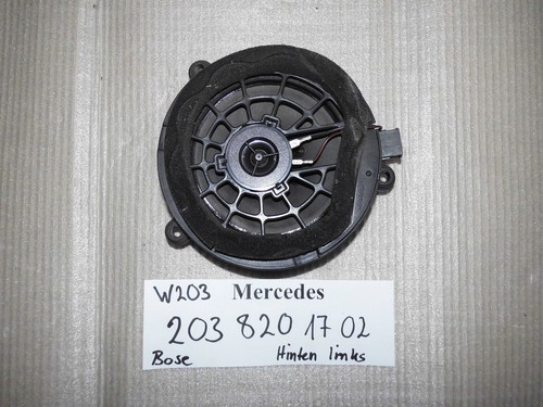 Lautsprecher hinten links bose - lautsprecher,