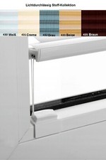 Plissee ohne Bohren Faltrollo auf Maß mit Kleben Montage im Glasfalz 