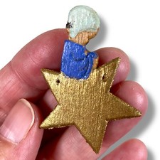 1930er Holz-Christbaumschmuck