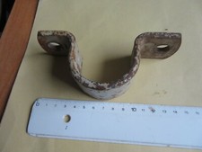 Massive Eisen Rohrschelle 50mm Doppelllasche U-Schelle Rohrhalter Masthalter 