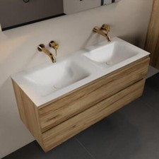 corian waschtisch set weiß