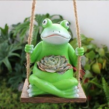 Hängender Schaukel Frosch