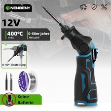 12V Mini Akku Lötkolben Set 30W Lötgeräte Lötstation Ohne Akku und Ladegerät