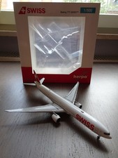 Herpa Swiss Boeing 777-300ER - HB-JNK "Luzern" - 1:500 - 529136-003 - NG&OVP