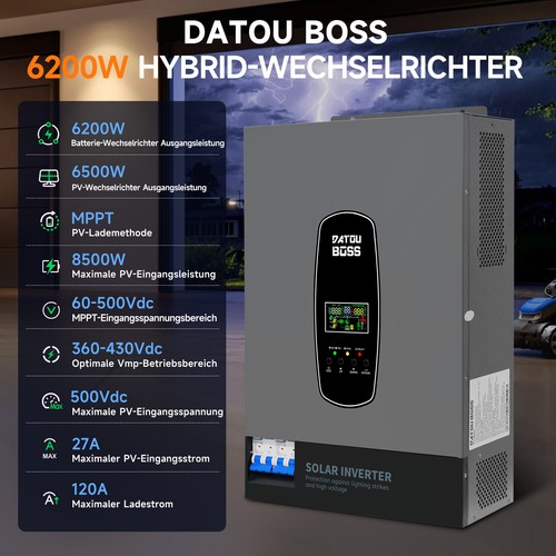 48v 6200w hybrid solar - 48v,