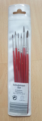 Neu ovp schulpinsel set - ovp, /