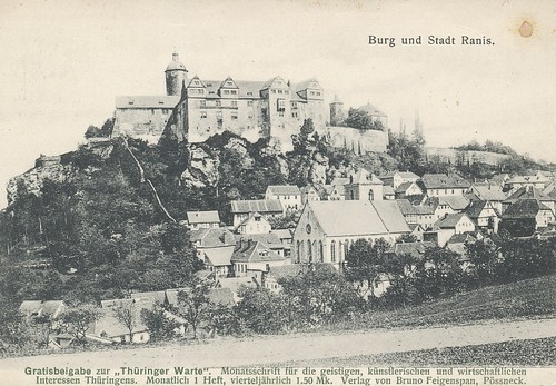Ranis burg und - ranis, ngl