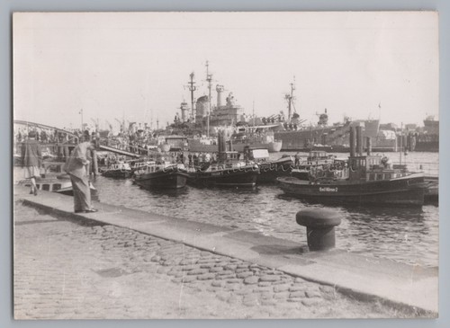 Hamburg 1955 kriegsschiff - -,