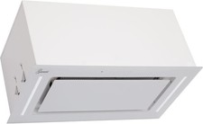 Gurari 217 Prime Weiß Glas Einbau Dunstabzugshaube 52 cm 1000m³/h Deckenhaube