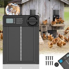 Hühnerklappe elektrisch mit - hühnerklappe,