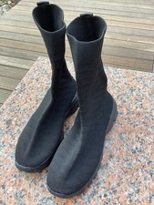 Schuhe - Neu - elastischer Strumpf - Gr. 38 - Schwarz