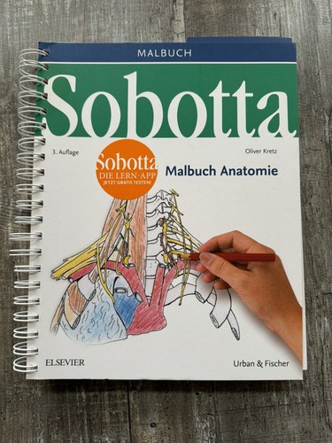 Sobotta malbuch anatomie - sobotta, anatomie,