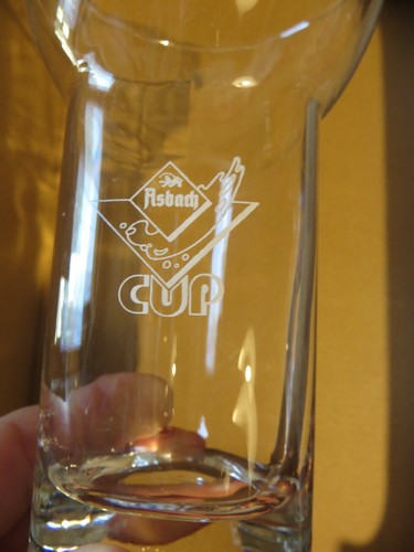 Asbach uralt cup glas - asbach,