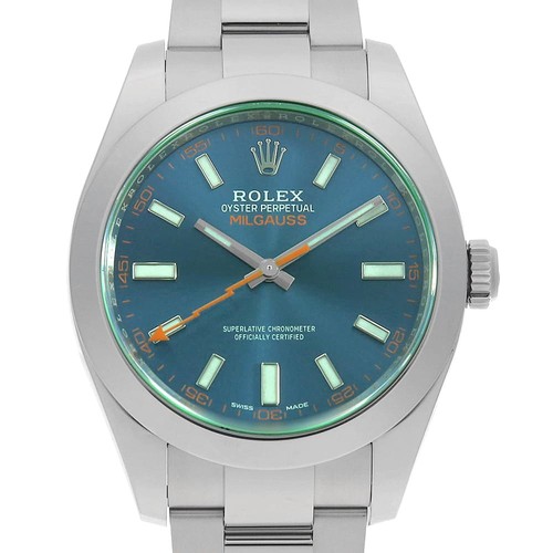 Rolex milgauss blue - blue, 116400gv