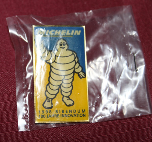 Michelin bib pin - michelin,