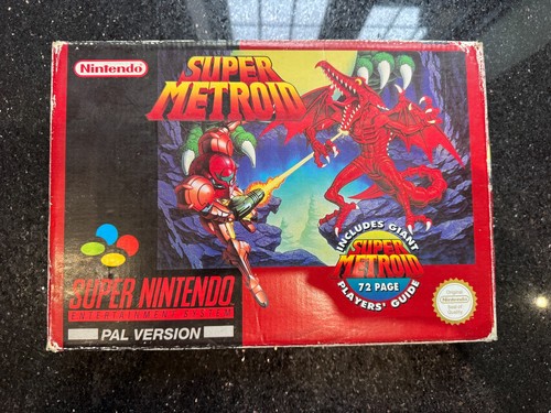 Snes super metroid big - big, box