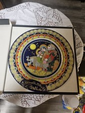 Rosenthal Weihnachtsteller 1979, Björn Wiinblad, in Originalschachtel