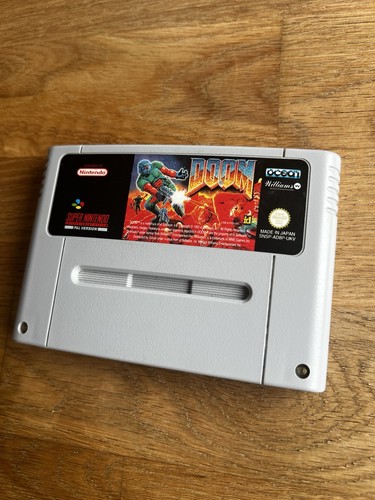 Doom snes super nintendo - snes,