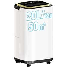 Luftentfeuchter elektrisch Raumentfeuchter Luftentfeuchtungsgerät 20L/Tag 50qm