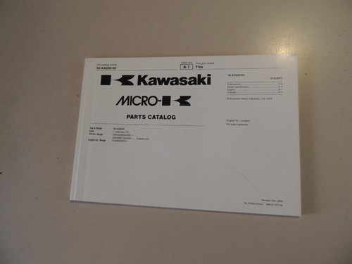 Parts catalog kawasaki 250 - parts, kx