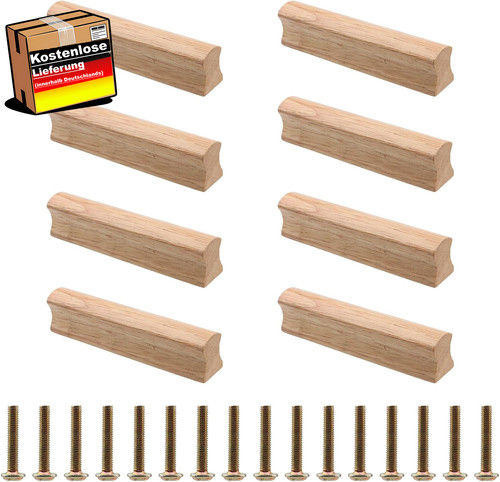 Möbelgriffe holz 96mm - holz,
