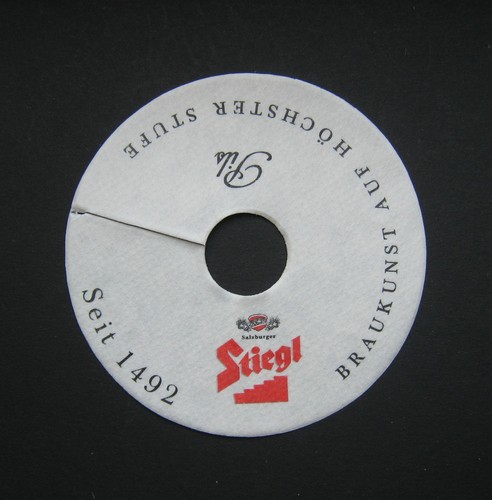 Stiegl pilsdeckchen bierdeckel - pilsdeckchen,