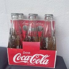 6 Vintage Coca Cola Flasche Sammlerflaschen NEW ORLEANS six pack limited Edition