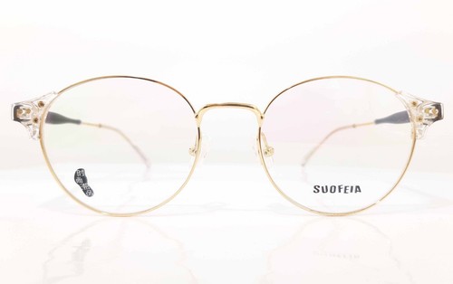 Suofeia brille panto rund - suofeia, gold