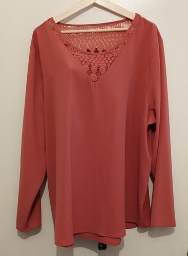 Damen bluse tunika rosa - rosa, gr.