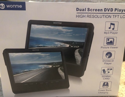 Wonnie dual screen - screen, dvd